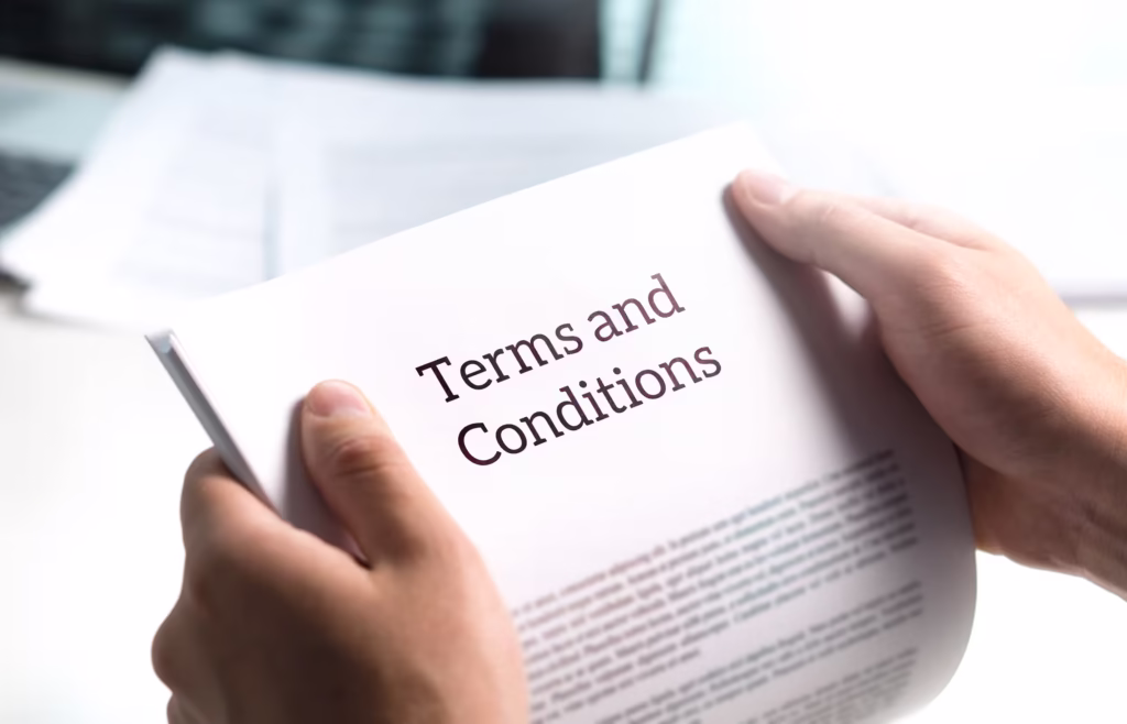 Terms and conditions of Mallard Fence and Construction